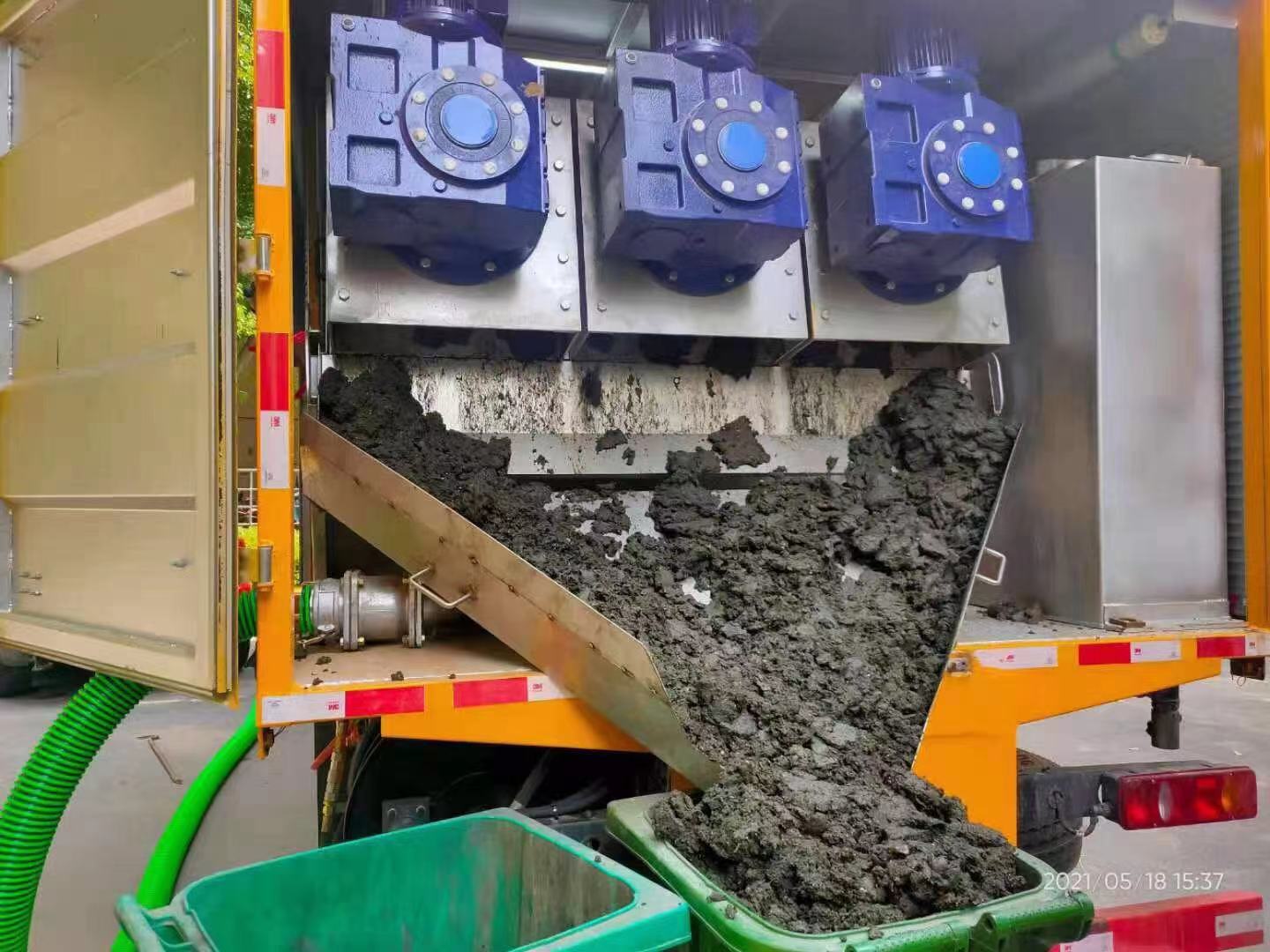 洪江化粪池清掏城市维护站-泥浆净化干湿分离处理